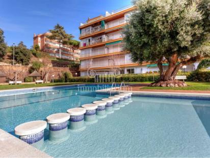 Swimming pool of Flat for sale in Lloret de Mar  with Air Conditioner, Terrace and Swimming Pool