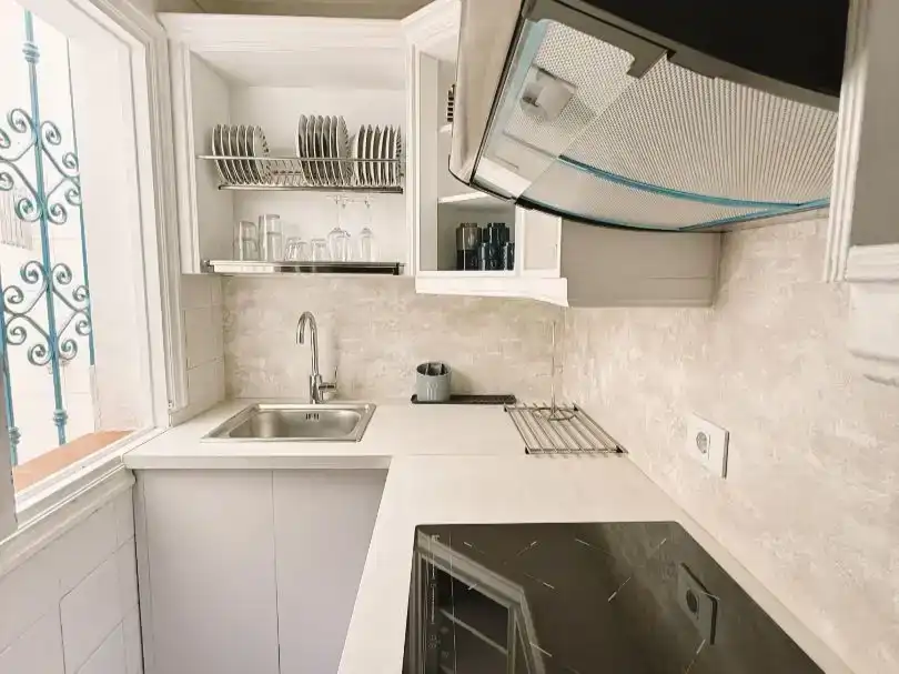 Kitchen of Flat for sale in Antigua  with Air Conditioner