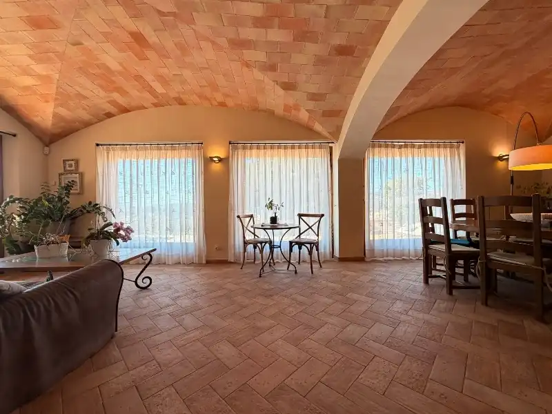 Living room of Houses for sale in Sant Feliu de Guíxols  with Air Conditioner, Heating and Private garden