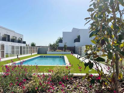 Swimming pool of Single-family semi-detached for sale in Les Cabanyes  with Terrace