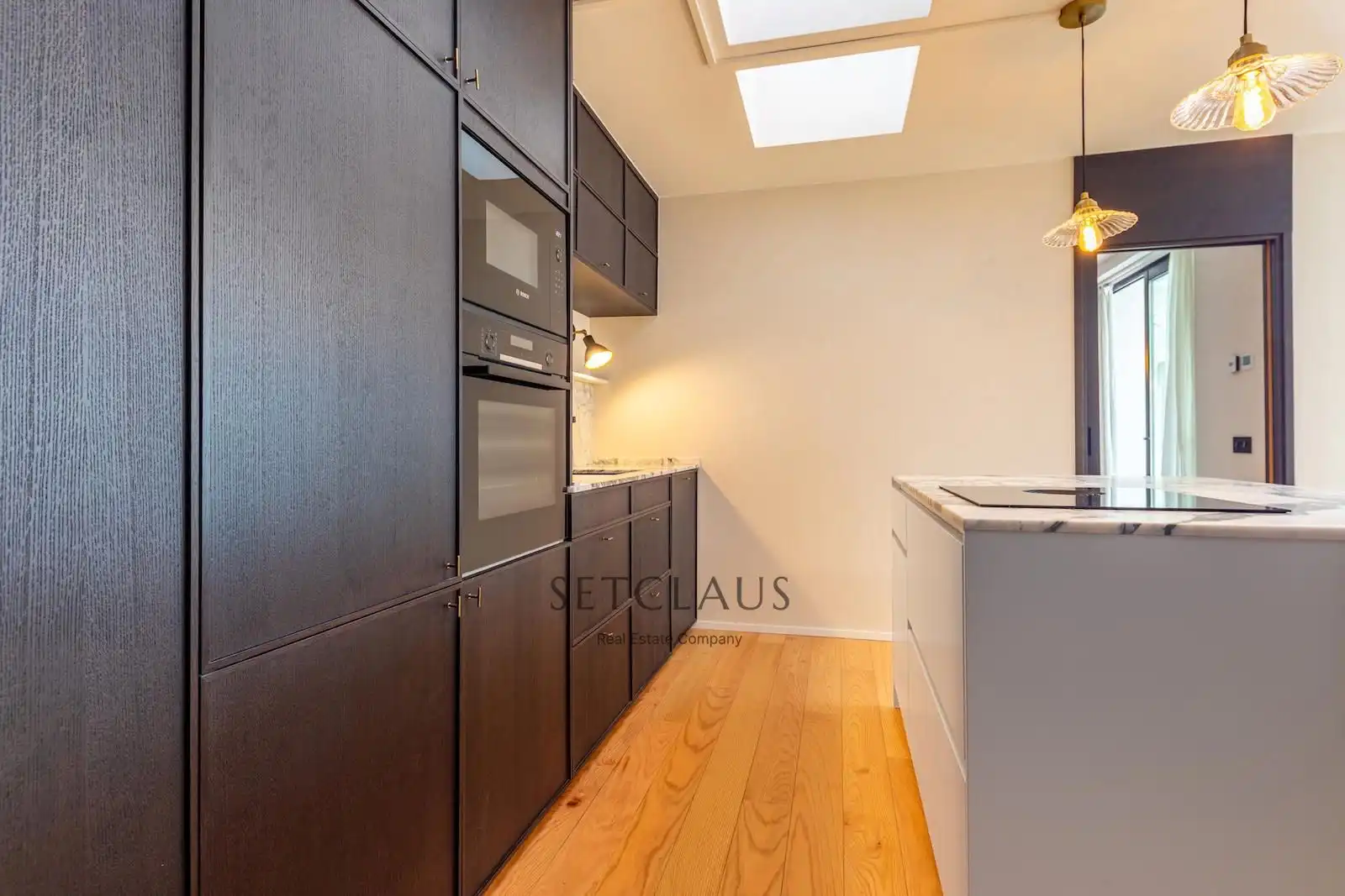 Cocina de Dúplex en venta en Badalona con Aire acondicionado, Calefacción y Terraza