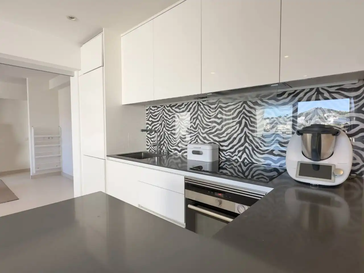 Cocina de Piso de alquiler en Calvià con Aire acondicionado, Calefacción y Terraza