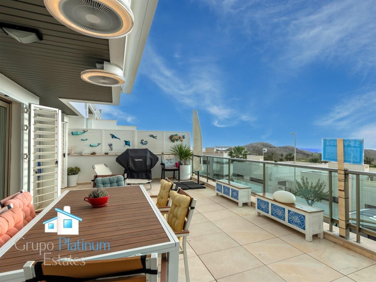 Terrace of Apartment for sale in Pulpí  with Air Conditioner, Terrace and Storage room