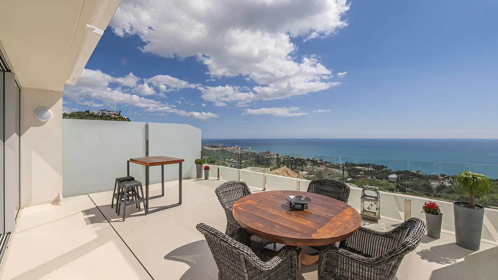 Terrace of Attic for sale in Benalmádena  with Air Conditioner, Heating and Terrace