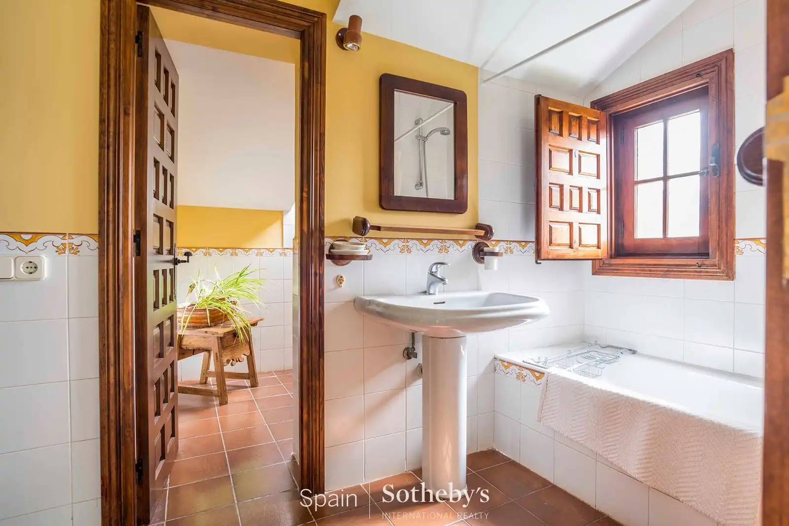 Baño de Casa o chalet en venta en Sotosalbos con Aire acondicionado, Calefacción y Jardín privado