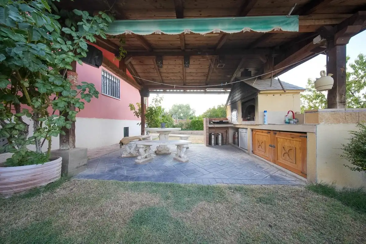 Terraza de Casa o chalet en venta en Villarejo de Salvanés con Calefacción, Jardín privado y Terraza