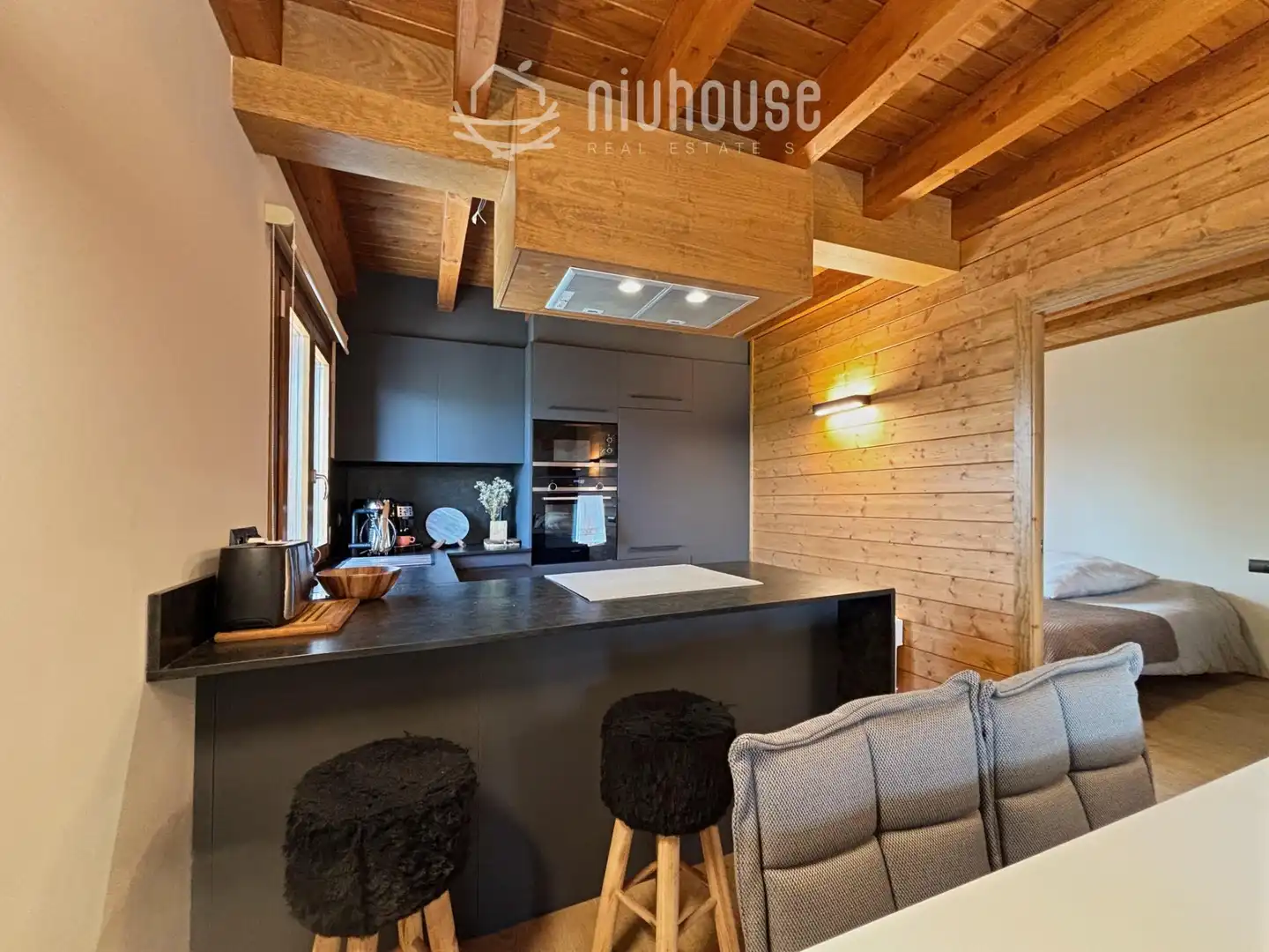 Cocina de Casa o chalet en venta en Enveitg