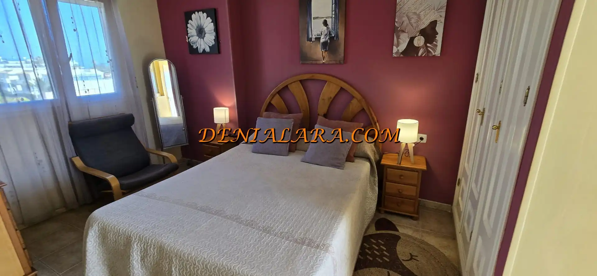 Bedroom of Duplexes for sale in Dénia  with Air Conditioner, Terrace and Storage room