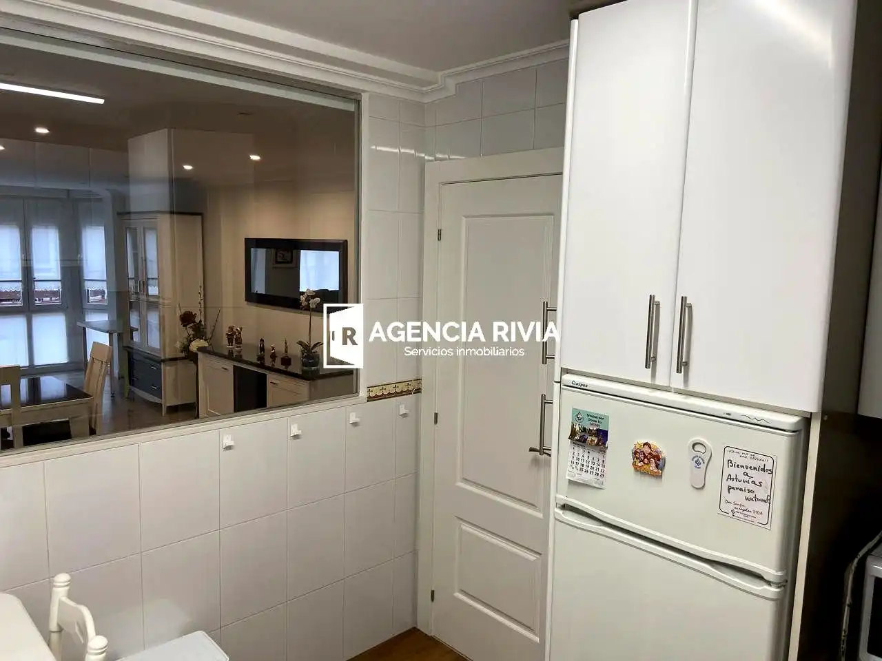 Kitchen of Flat for rent in Gijón   with Heating and Furnished