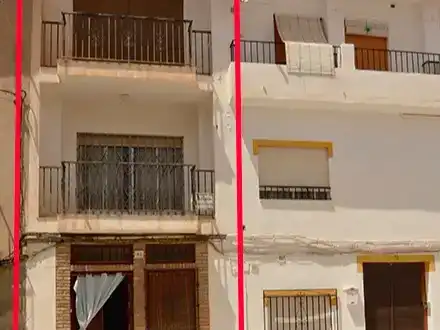 Vista exterior de Casa adosada en venda en Lecrín amb Terrassa i Balcó