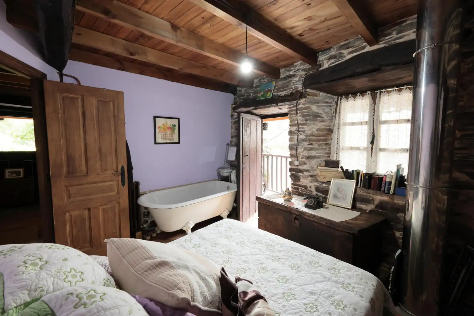 Casa rústica amb terrassa en venda a Villafranca del Bierzo, imagen 16