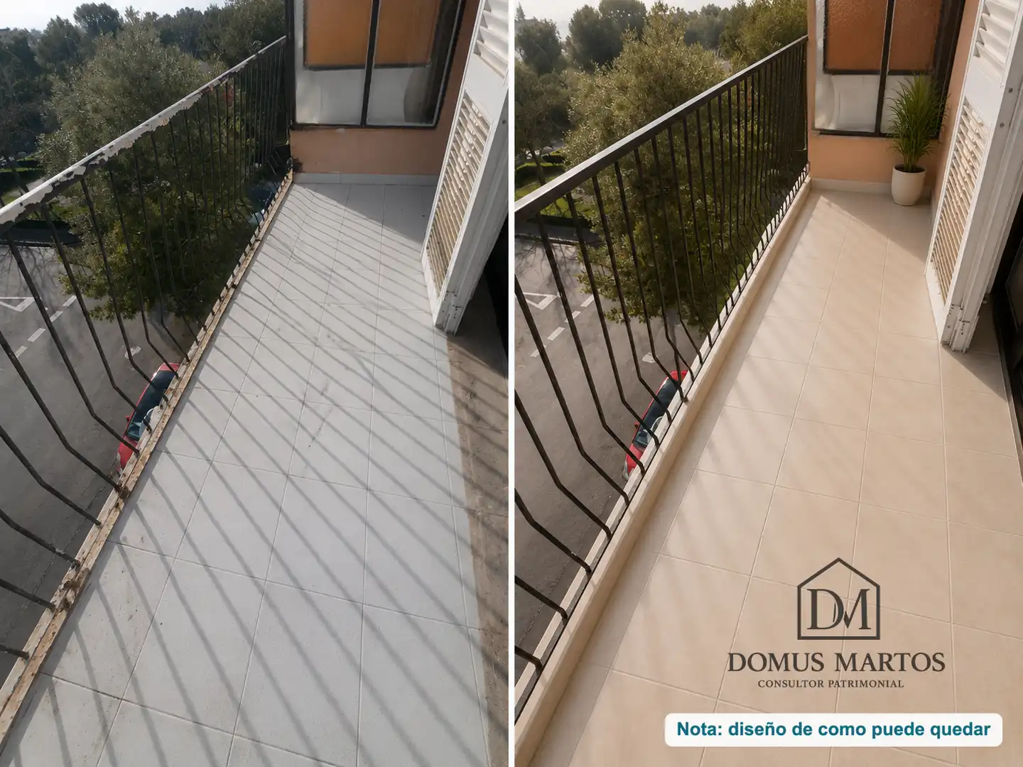 Balcony of Flat for sale in Manacor