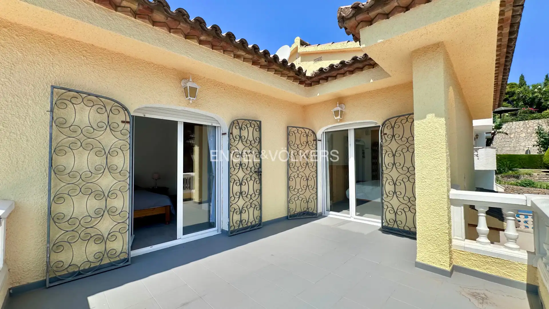 Terraza de Casa o chalet en venta en Mont-roig del Camp con Aire acondicionado, Calefacción y Jardín privado