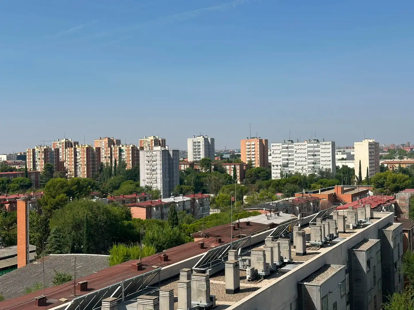 Exterior view of Flat for sale in Madrid  with Air Conditioner and Heating
