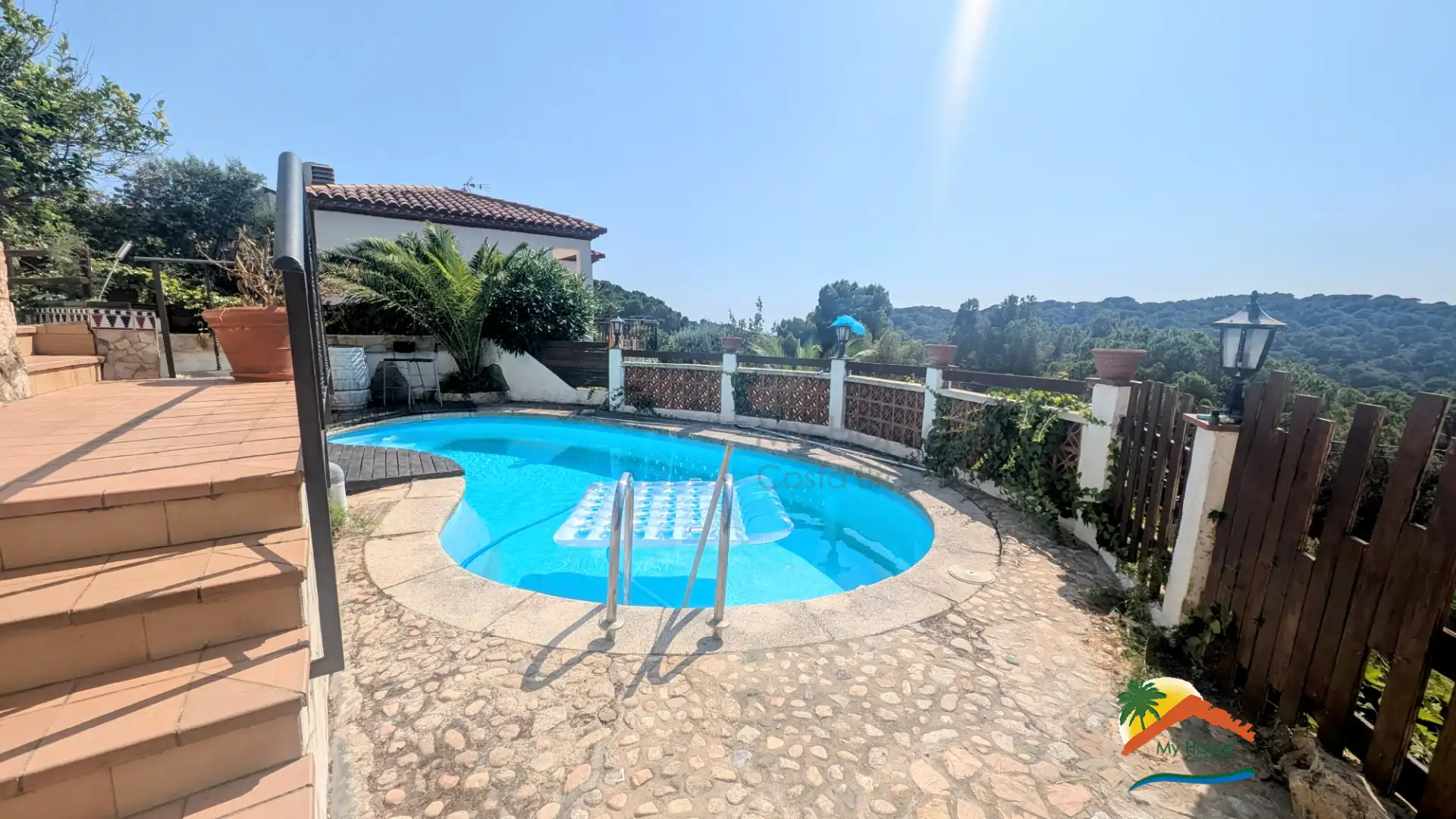 Piscina de Casa o chalet en venta en Lloret de Mar con Calefacción, Jardín privado y Parquet