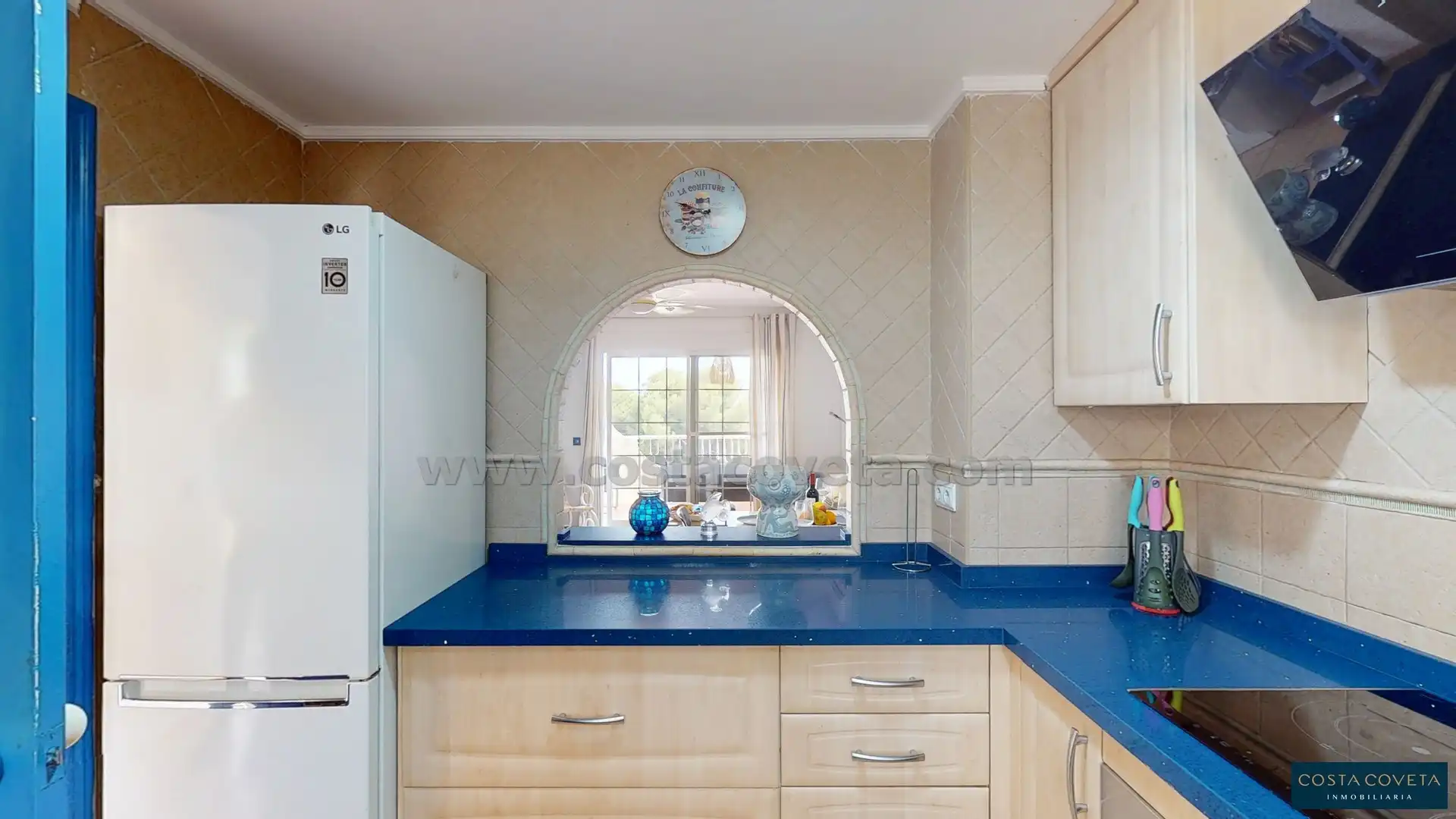 Kitchen of Apartments for sale in El Campello  with Air Conditioner, Terrace and Swimming Pool