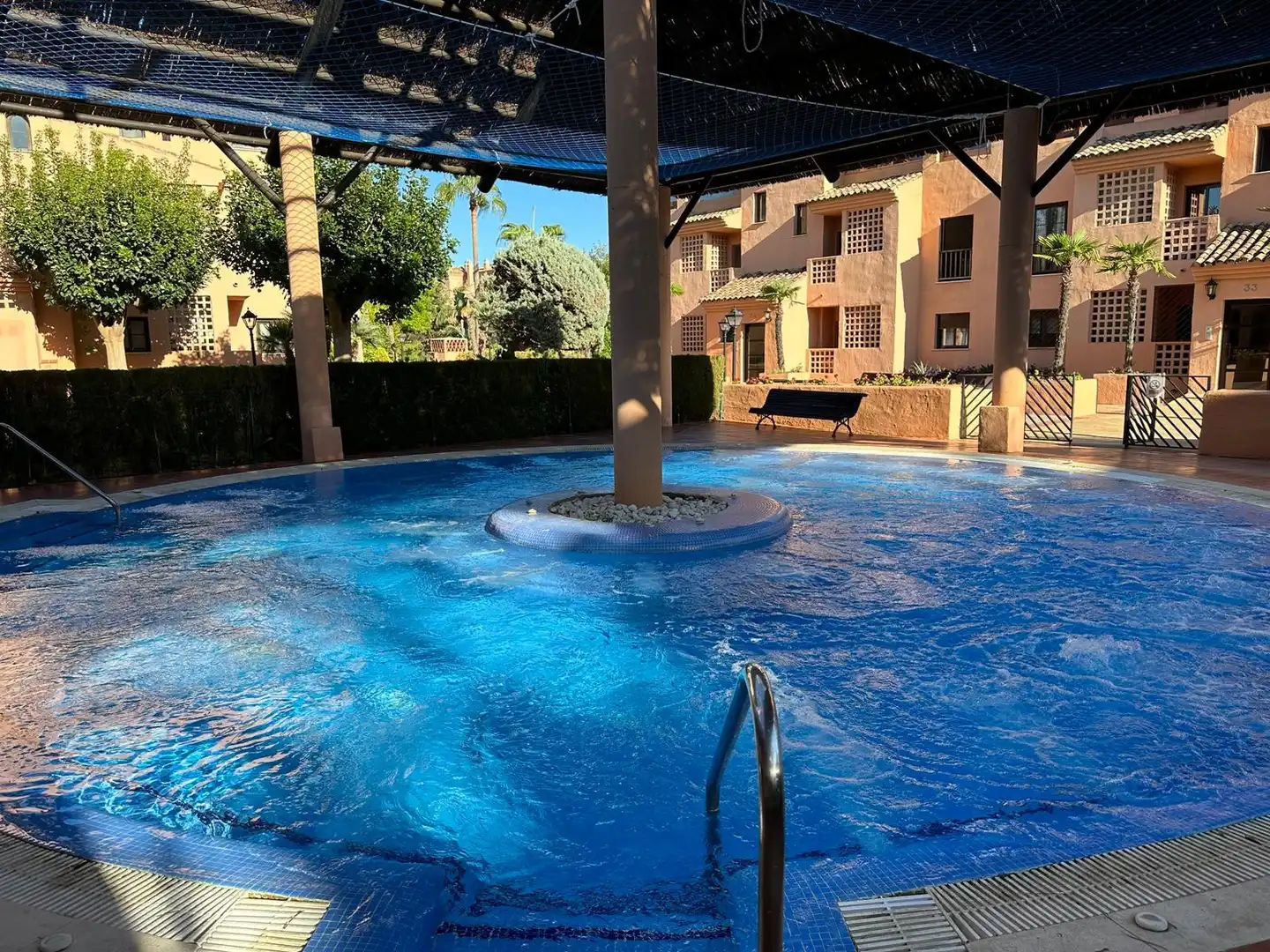 Piscina de Apartamento de alquiler en Benamara - Atalaya