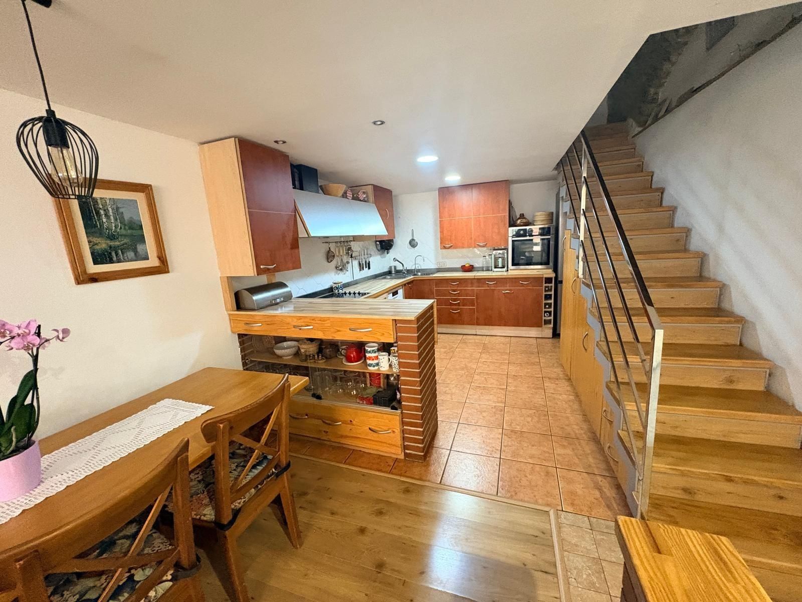 Cocina de Finca rústica en venta en Sant Martí de Tous con Terraza y Balcón