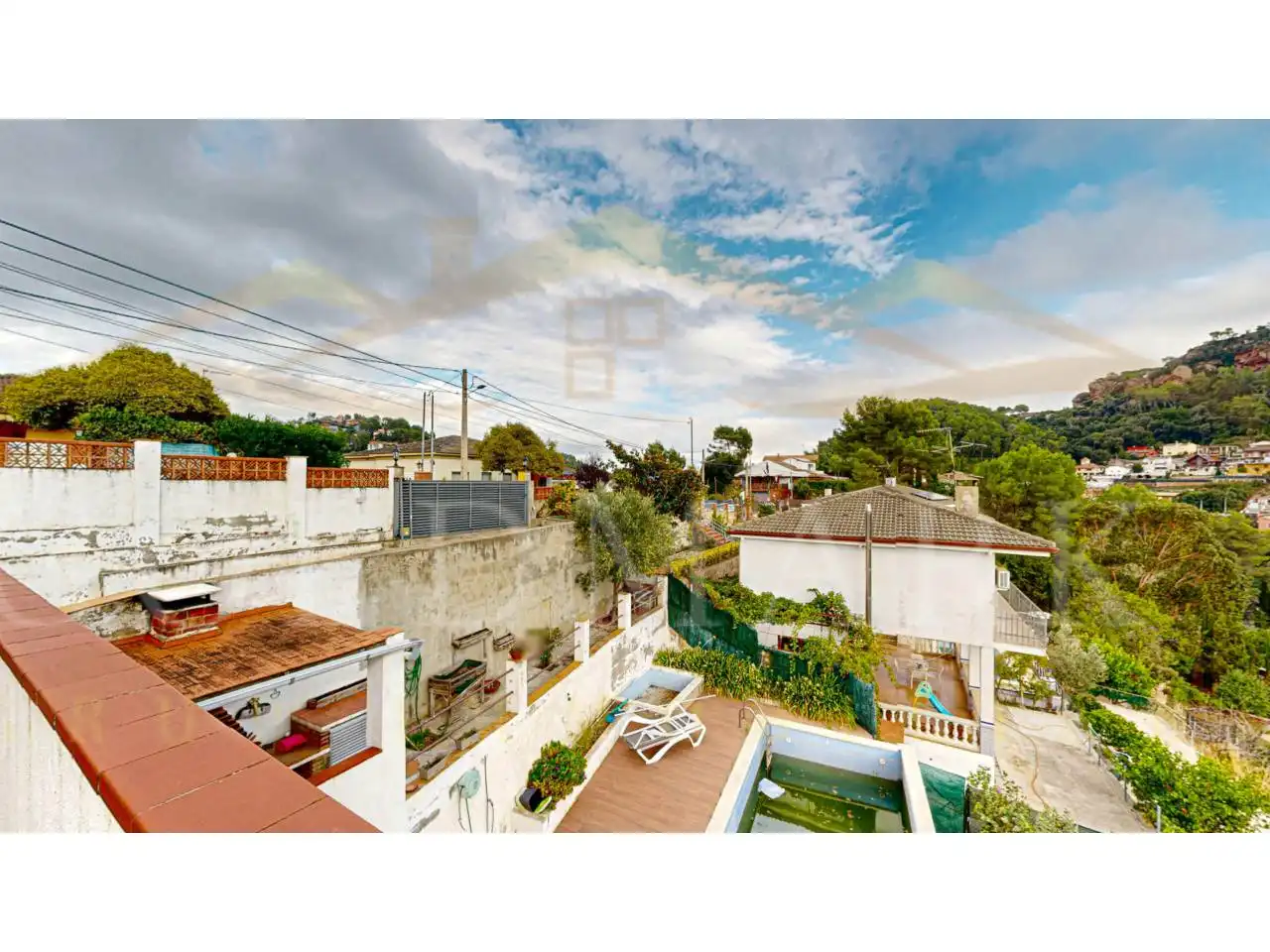 Vista exterior de Casa o chalet en venta en Corbera de Llobregat con Aire acondicionado, Calefacción y Jardín privado