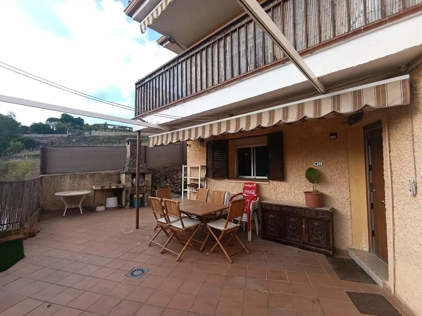 Terraza de Casa o chalet en venta en El Molar (Madrid) con Aire acondicionado, Calefacción y Jardín privado