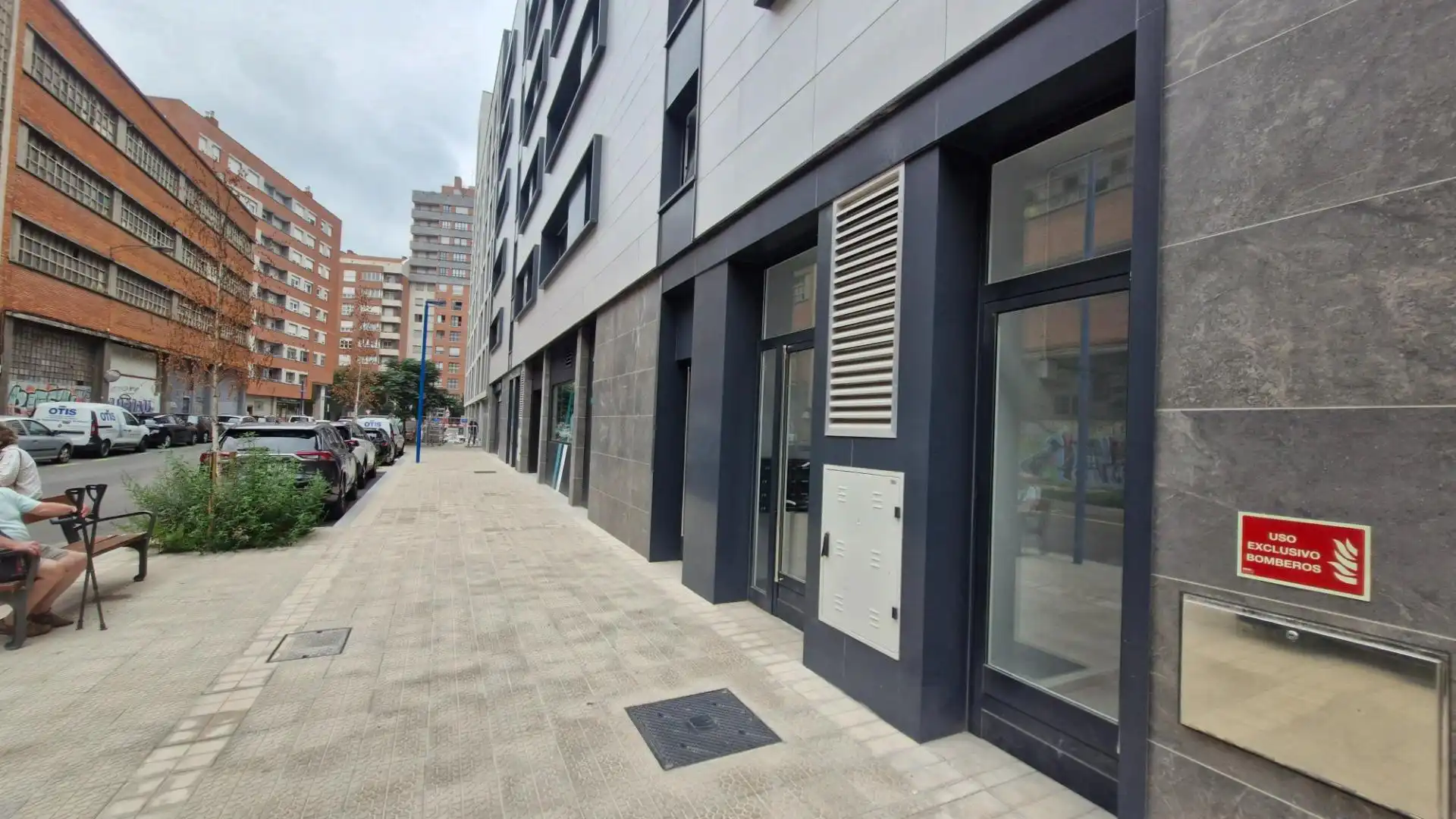 Vista exterior de Garaje en venta en Bilbao 