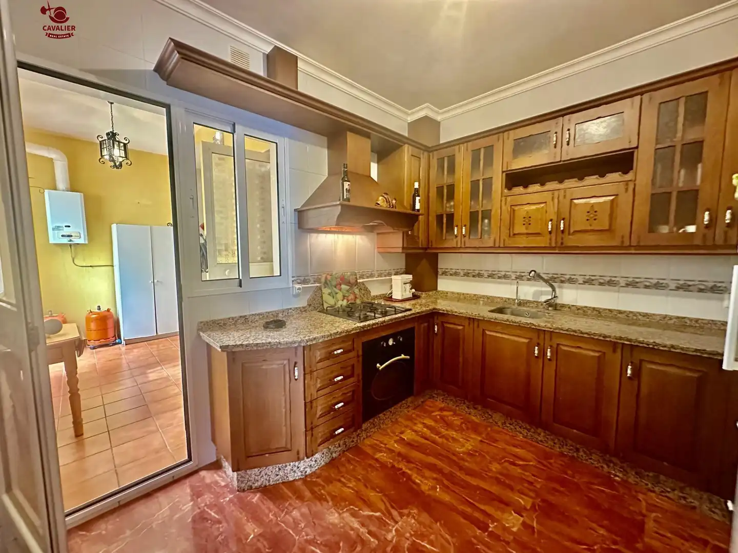 Cocina de Casa adosada en venta en Doña Mencía con Calefacción, Terraza y Trastero