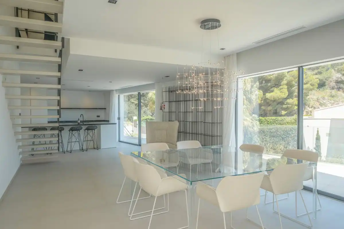 Comedor de Casa adosada en venta en Jávea / Xàbia con Aire acondicionado, Calefacción y Terraza