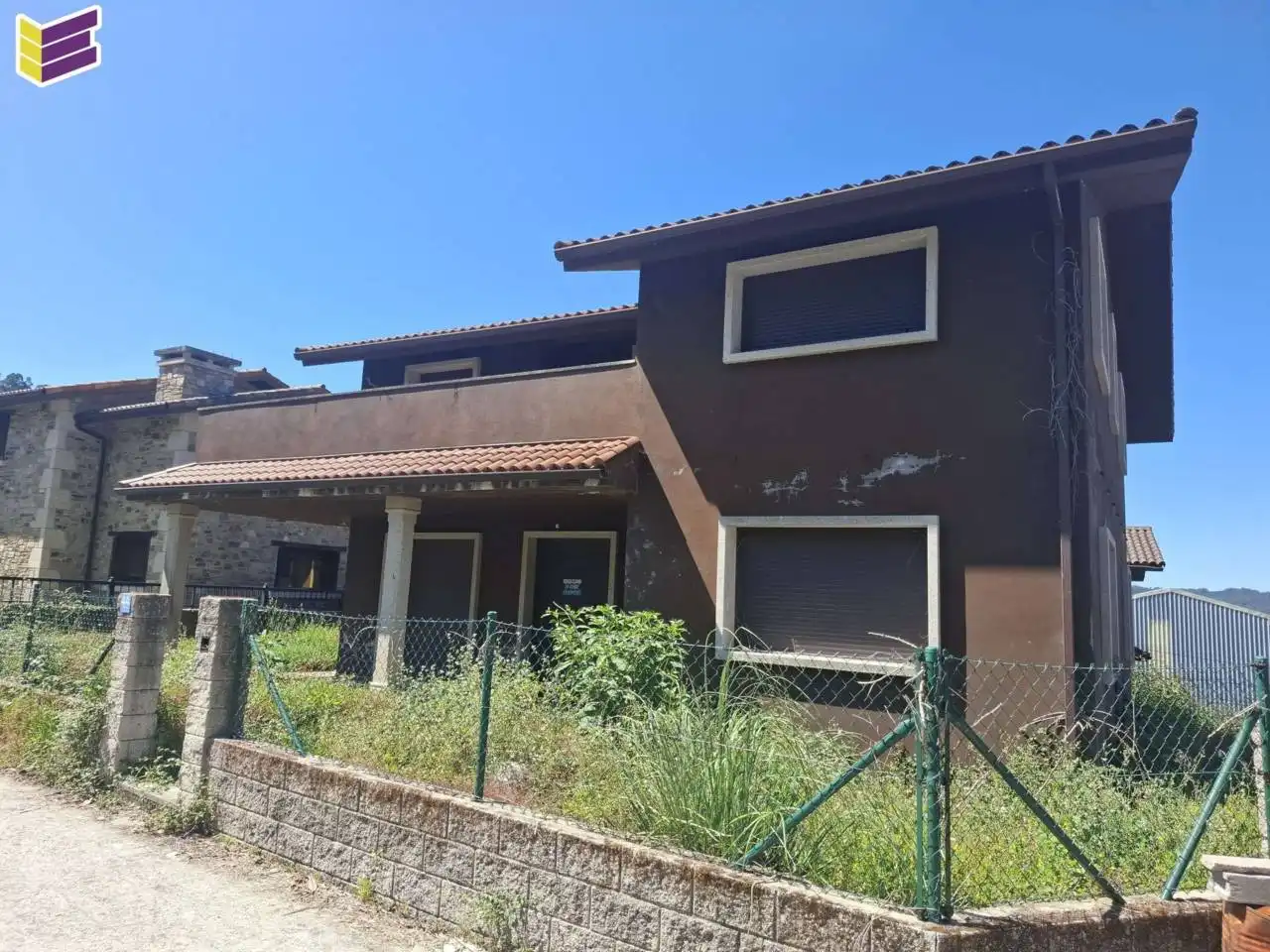 Außenansicht von Haus oder Chalet zum Verkauf in Vilaboa mit Privatgarten und Terrasse