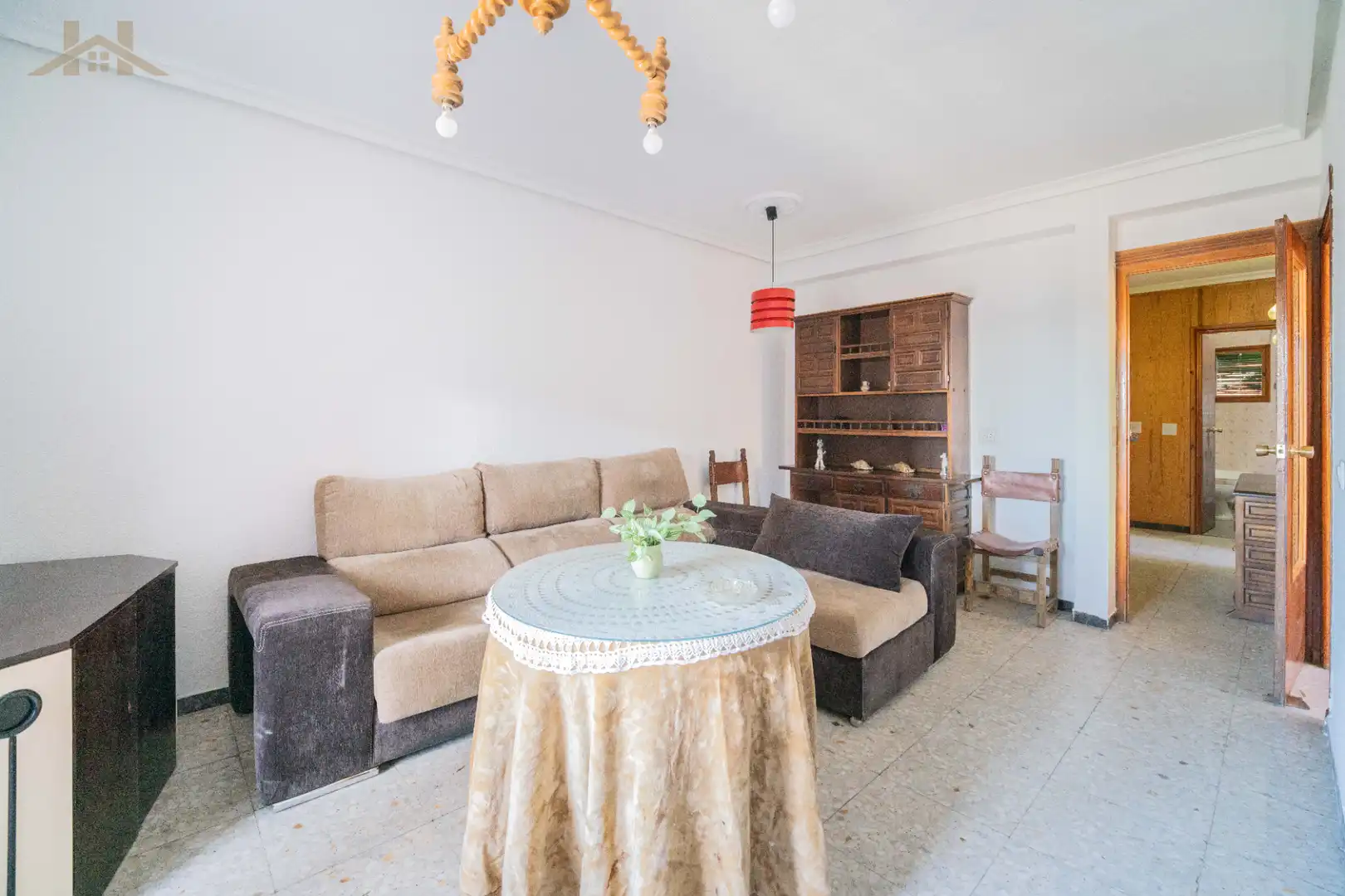 Sala de estar de Dúplex en venta en Almorox con Calefacción, Terraza y Amueblado