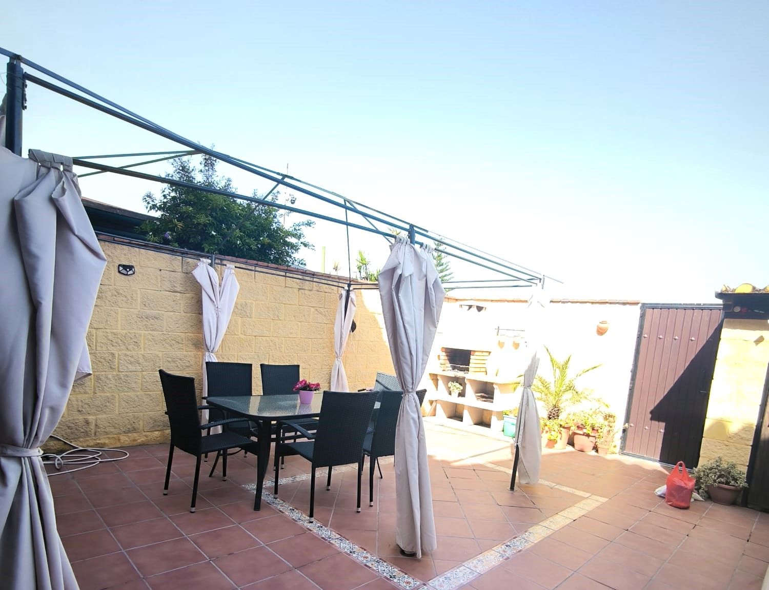 Terrassa de Casa o xalet en venda en San Roque amb Balcó