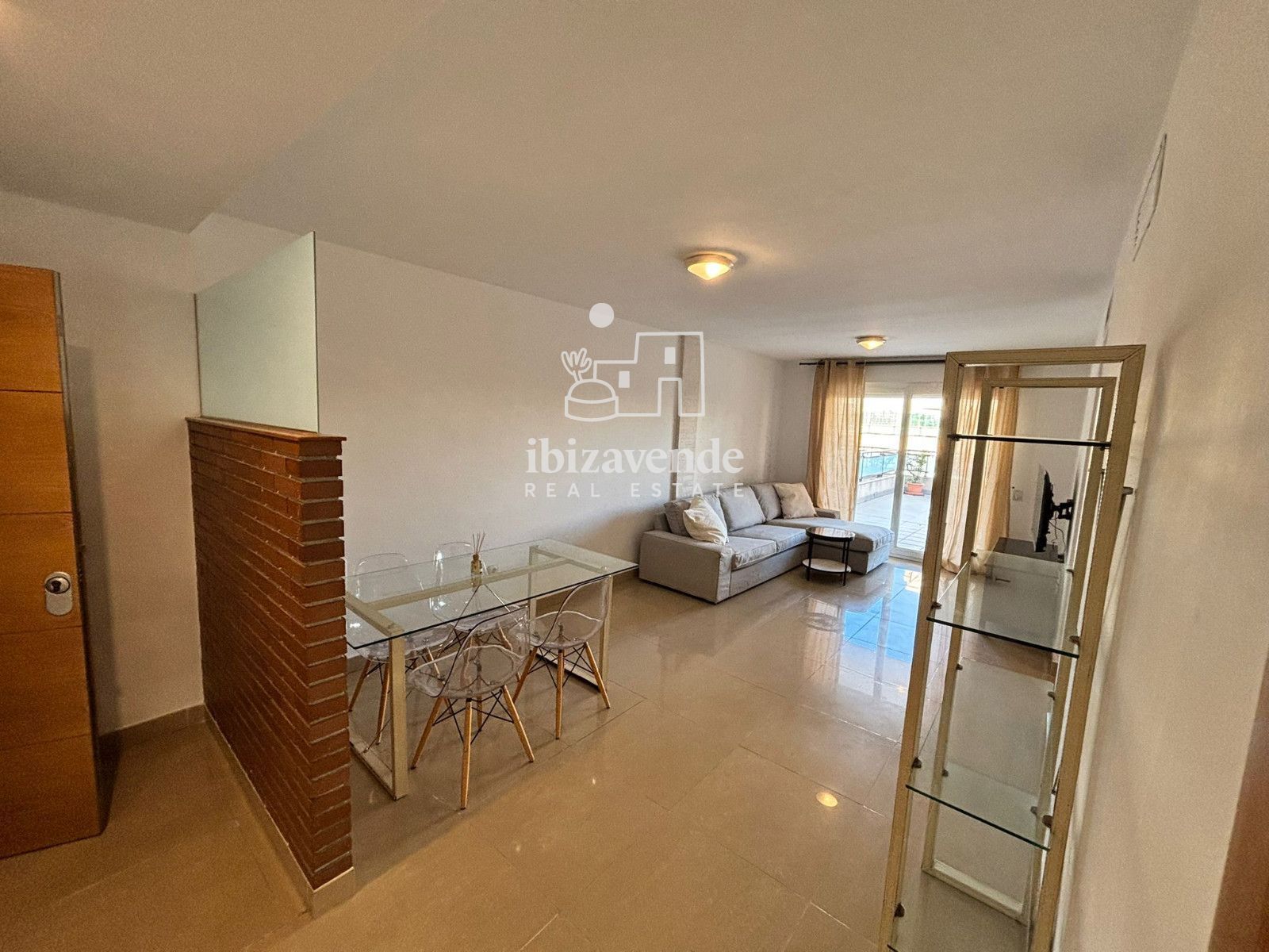 Vista exterior de Pis de lloguer en Eivissa amb Aire condicionat, Calefacció i Terrassa