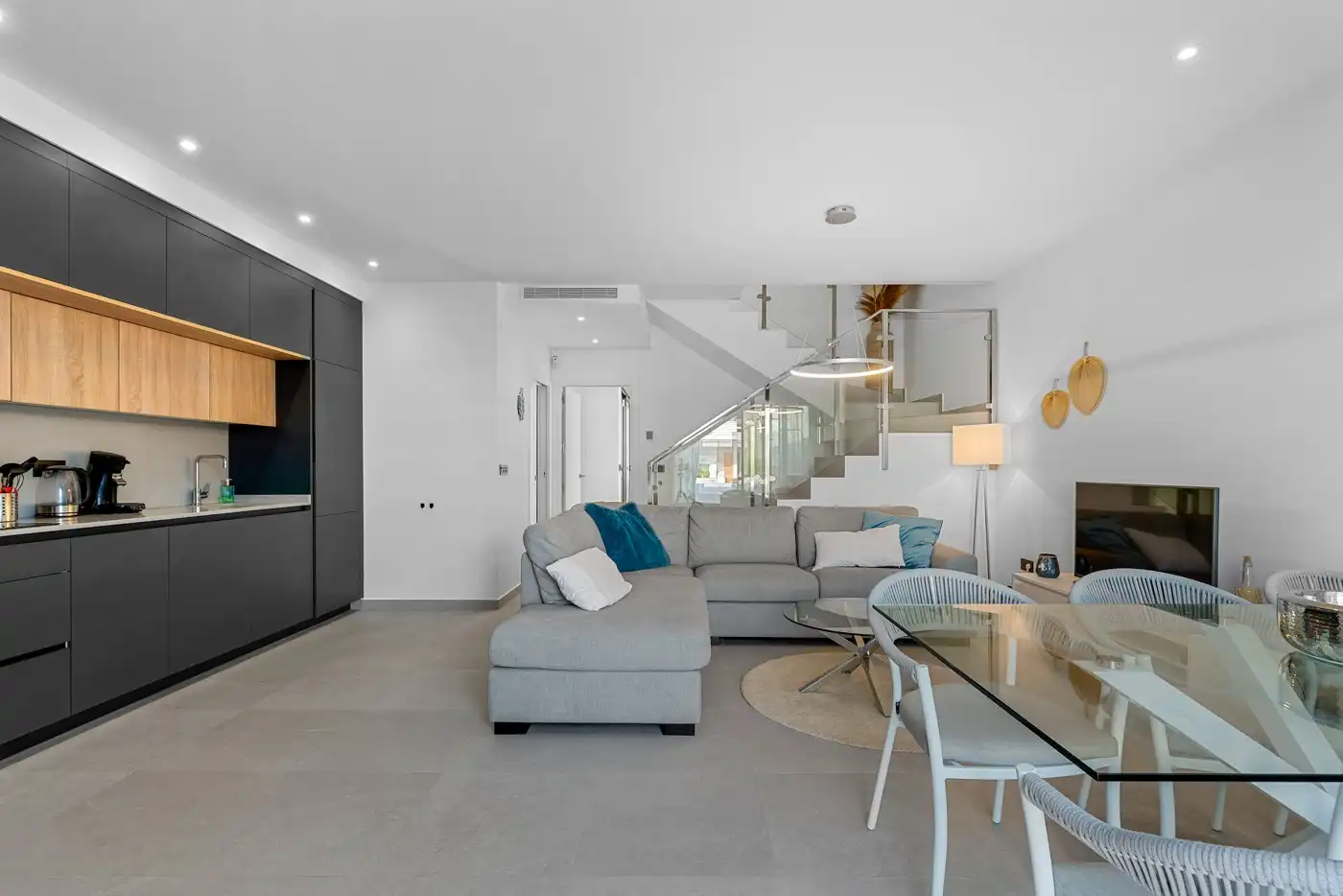 Sala de estar de Casa adosada en venta en Rojales con Terraza y Balcón