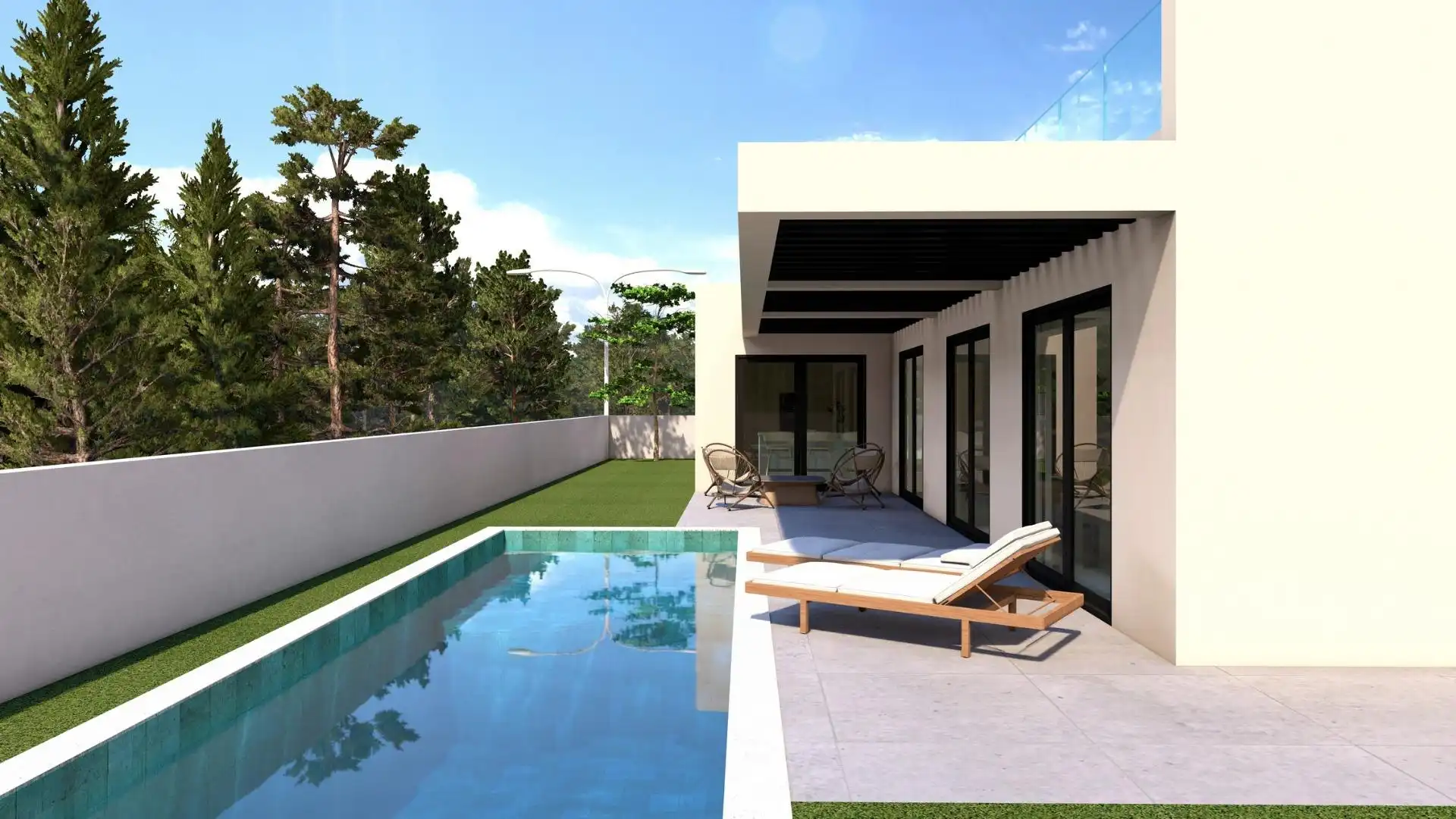 Villa mit Pool zum Verkauf in Balcón de Finestrat - Terra Marina