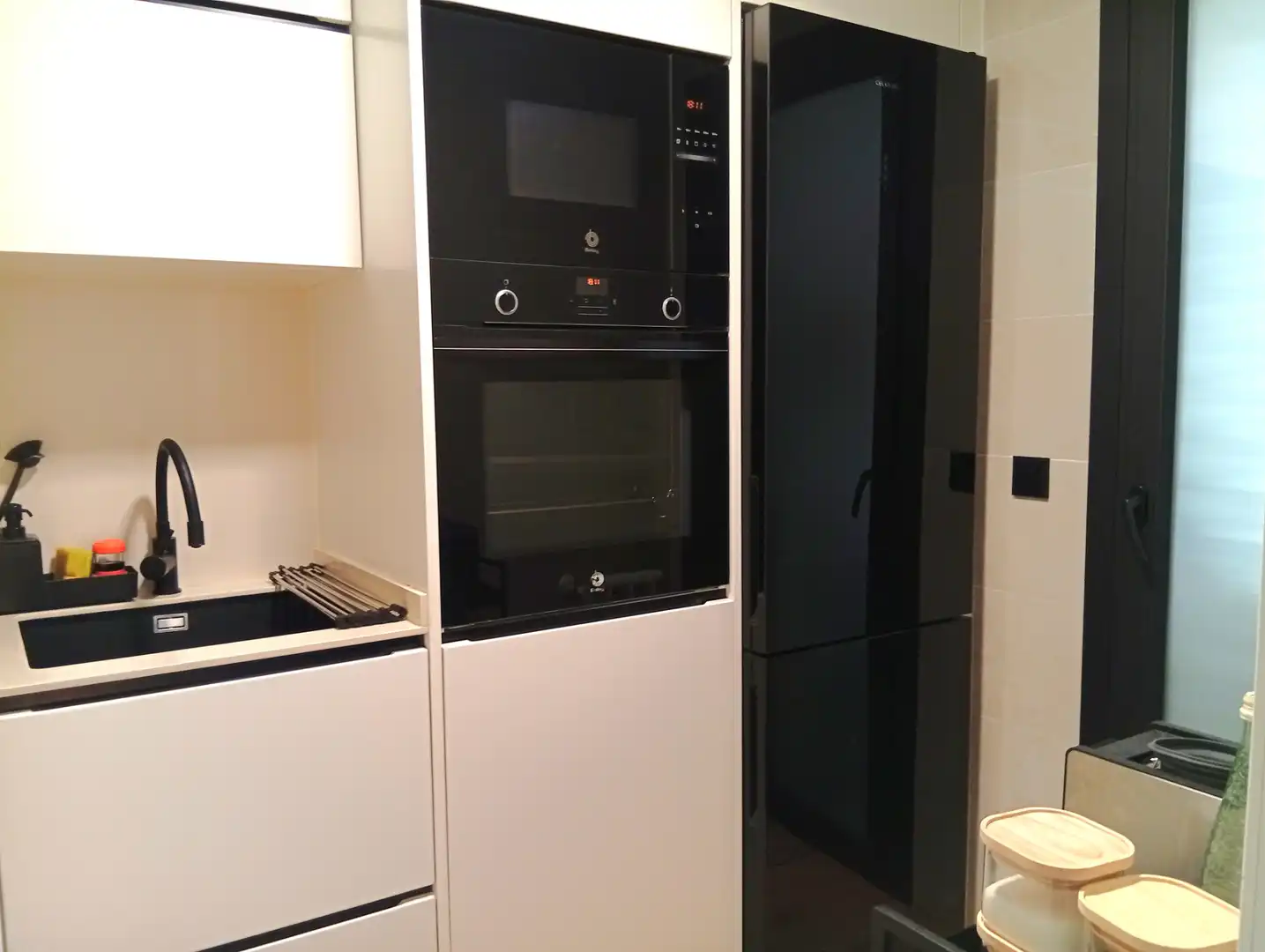 Kitchen of Flat for sale in Madrid  with Air Conditioner, Heating and Storage room