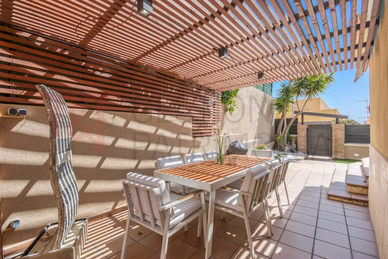 Terraza de Casa o chalet en venta en Vilanova i la Geltrú con Aire acondicionado, Calefacción y Terraza