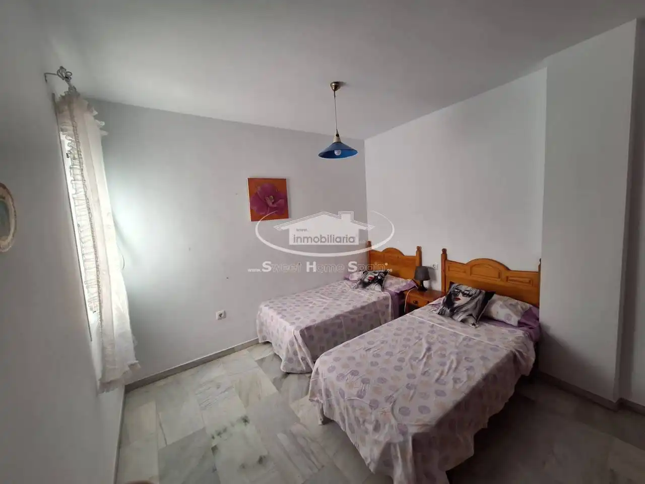 Schlafzimmer von Wohnung zur Miete in Sanlúcar de Barrameda mit Klimaanlage und Möbliert