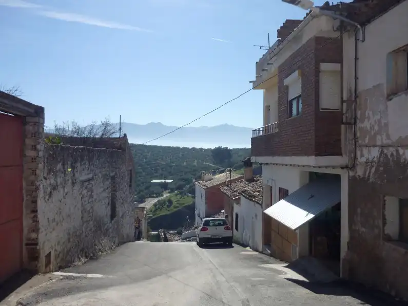 Vista exterior de Casa o xalet en venda en Chilluévar amb Terrassa