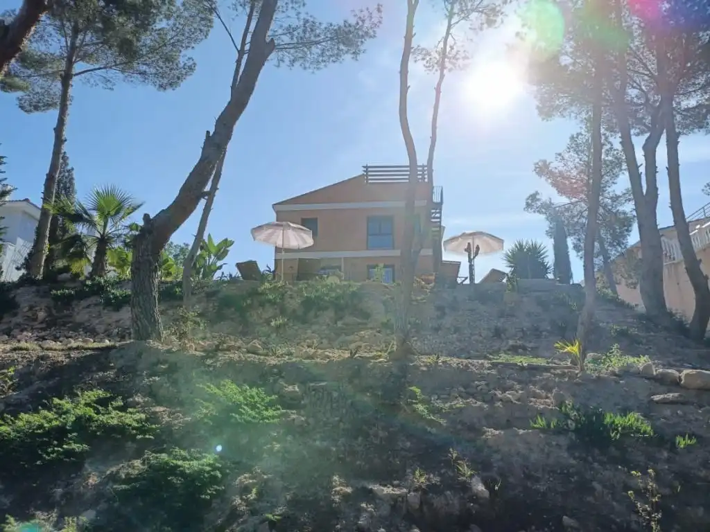 Vista exterior de Casa o chalet en venta en Pilar de la Horadada con Aire acondicionado, Calefacción y Jardín privado