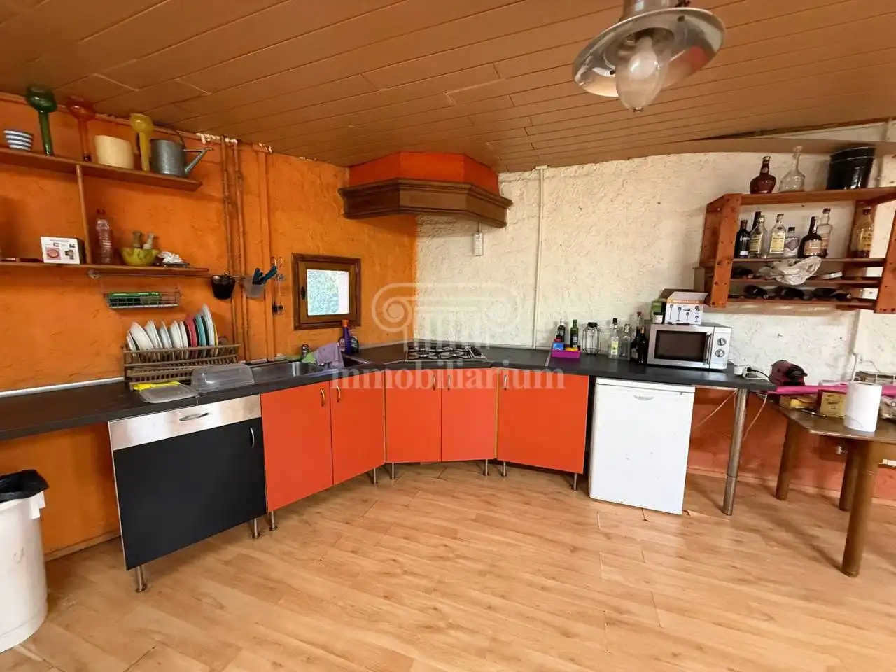 Cuina de Casa o xalet en venda en Blanes amb Aire condicionat, Calefacció i Jardí privat