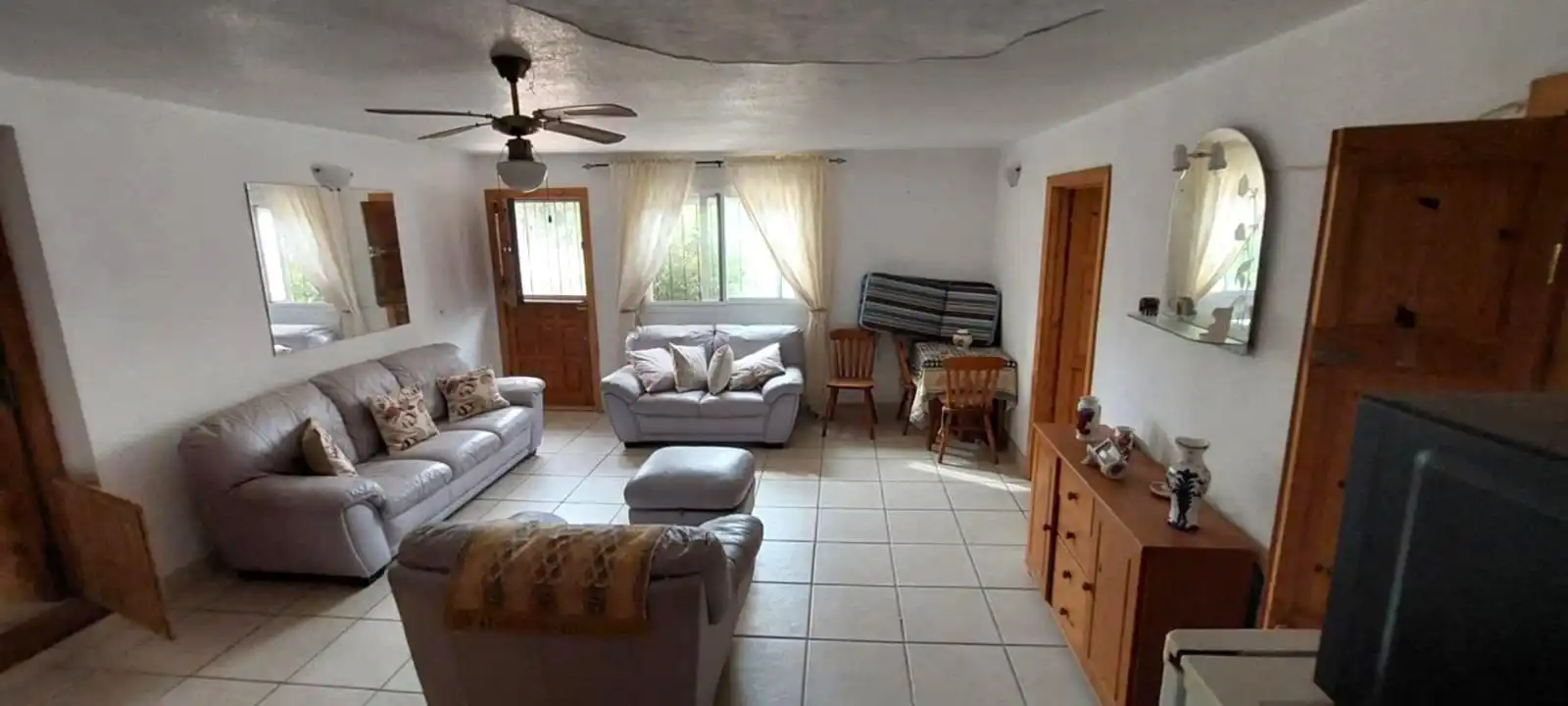 Wohnzimmer von Haus oder Chalet zum Verkauf in Orxeta mit Klimaanlage, Terrasse und Schwimmbad
