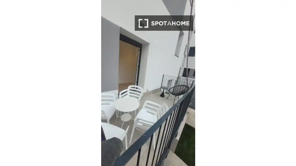 Balcony of Flat for rent in Ciudad Lineal