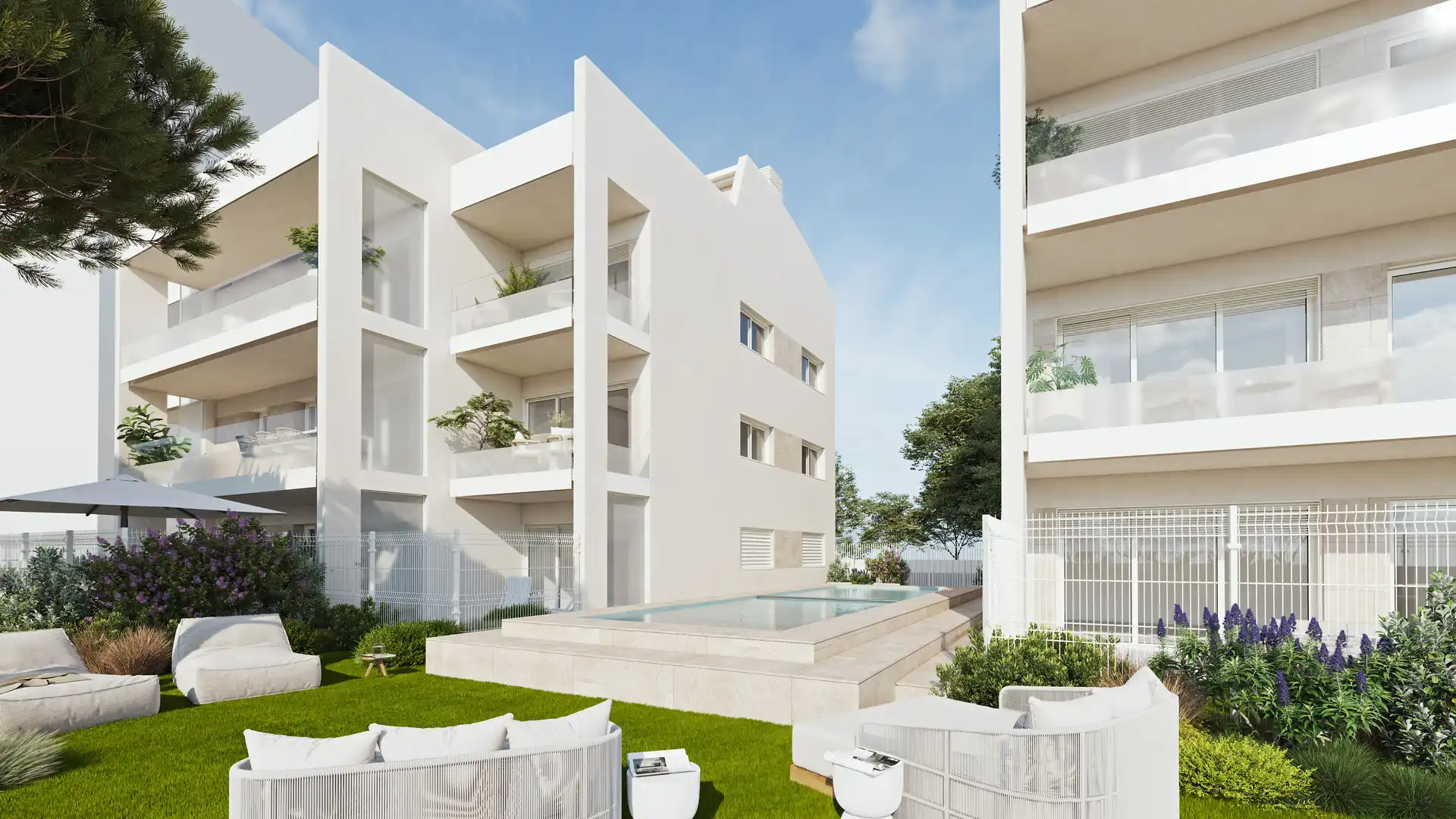 Exterior view of Flat for sale in Calonge i Sant Antoni  with Air Conditioner, Private garden and Terrace