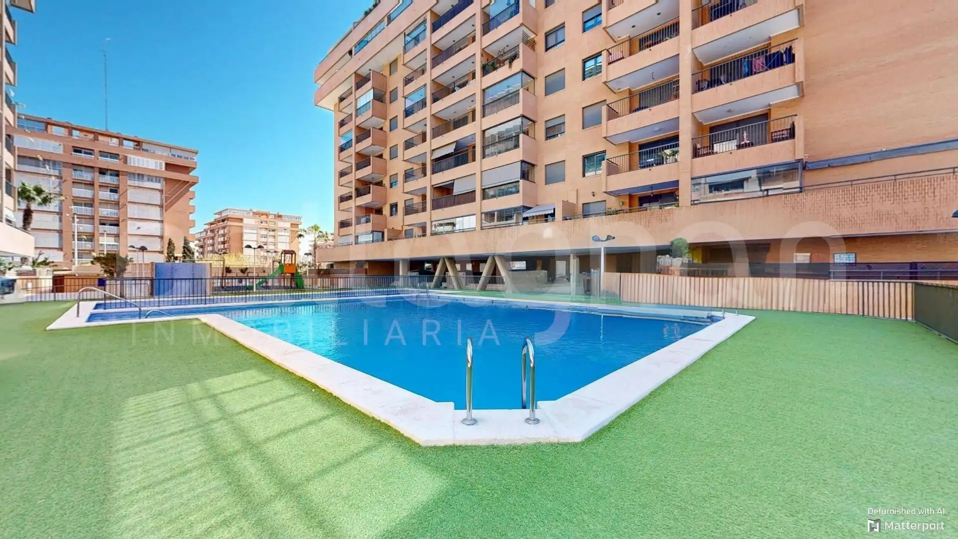 Piscina de Ático en venta en Alboraya con Aire acondicionado, Jardín privado y Terraza
