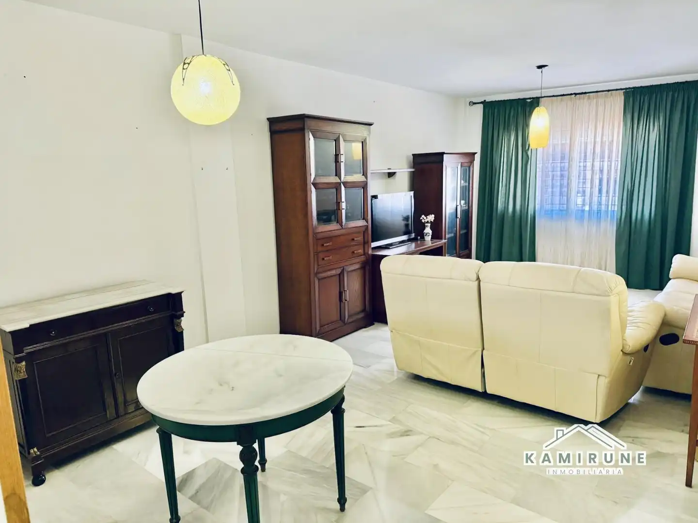 Wohnzimmer von Wohnung zum Verkauf in Málaga mit Klimaanlage, Heizung und Terrasse
