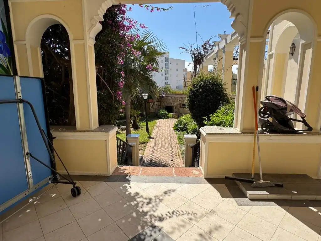 Garden of Houses for rent in Torremolinos  with Air Conditioner, Private garden and Terrace