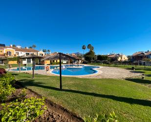 Garden of Single-family semi-detached for sale in Marbella  with Air Conditioner, Heating and Private garden