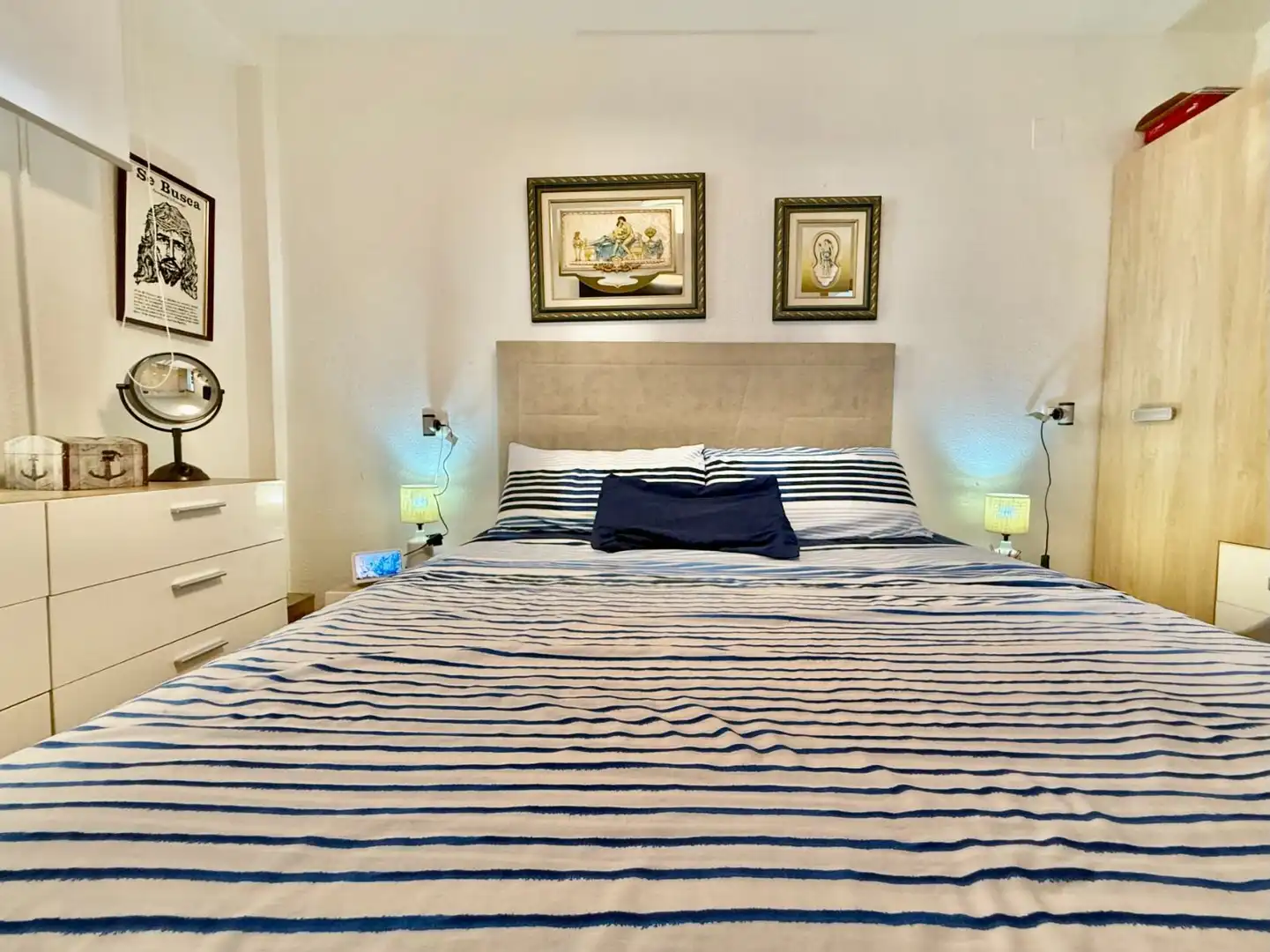 Bedroom of Houses for sale in Los Alcázares  with Air Conditioner, Private garden and Terrace