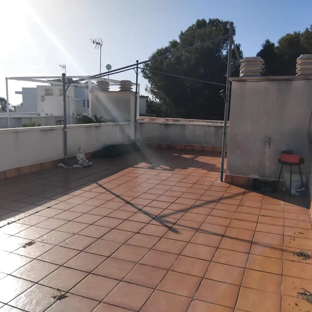 Terraza de Ático en venta en L'Ametlla de Mar  con Jardín privado, Terraza y Amueblado