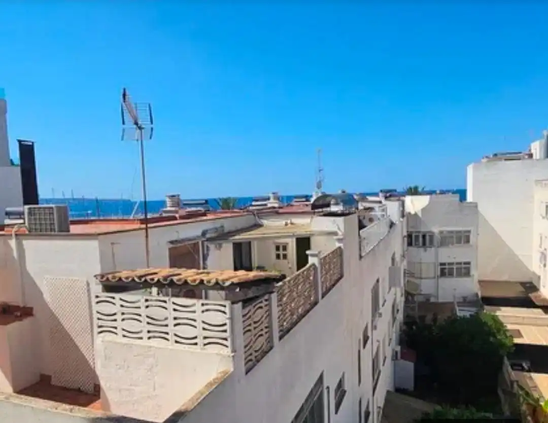 Vista exterior de Estudi de lloguer en  Palma de Mallorca amb Moblat