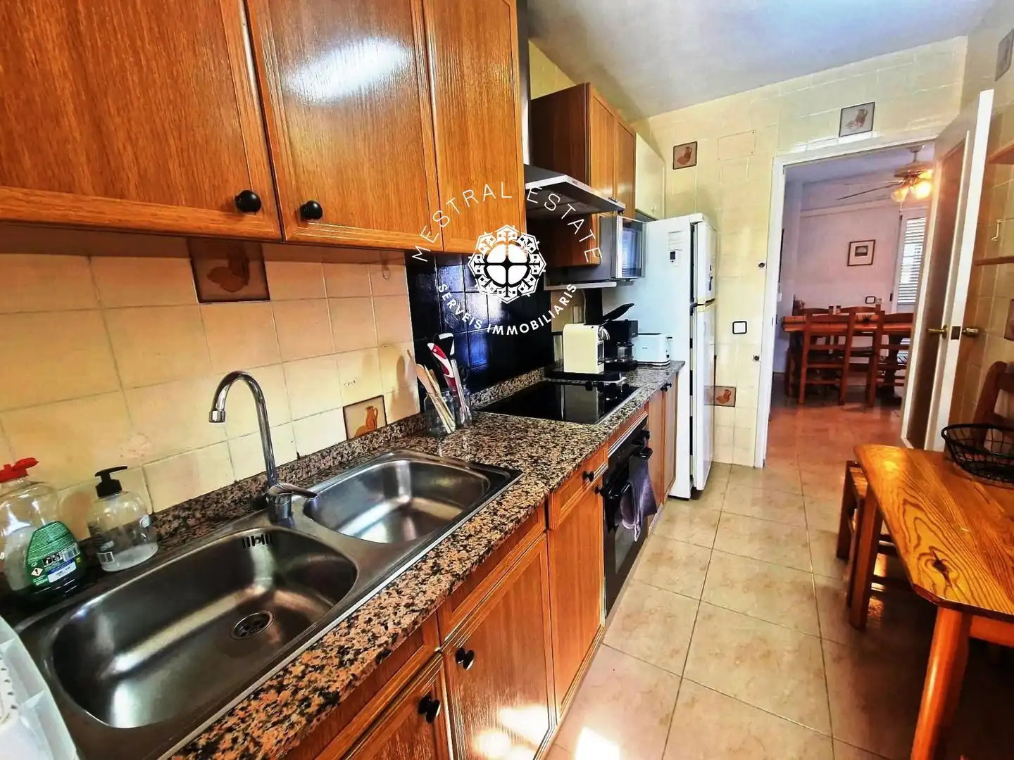 Kitchen of Flat for sale in Cambrils  with Air Conditioner, Heating and Terrace